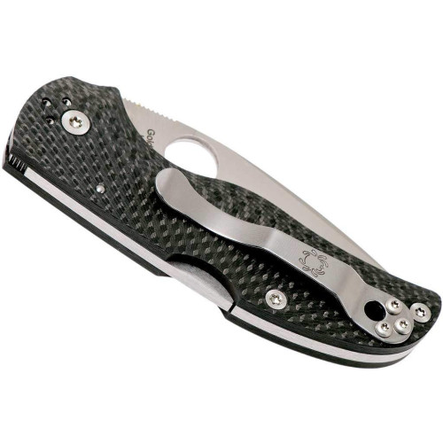 Ніж Spyderco Native 5 Fluted Carbon S90V (C41CFFP5) фото 4