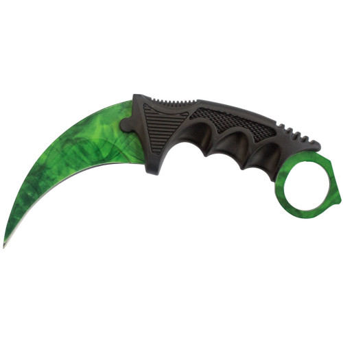 Нож CS GO Karambit Night Green фото