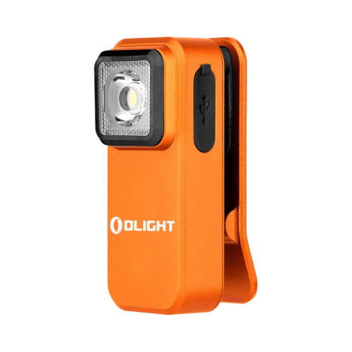 Фонарь Olight Oclip orange фото