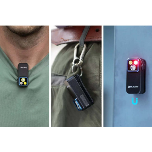 Фонарь Olight Oclip Pro black фото 10