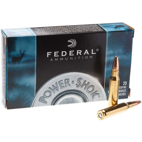 Патрон Federal Power-Shok кал. 308 Win куля JSP, маса 11.66 гр/180 гран фото