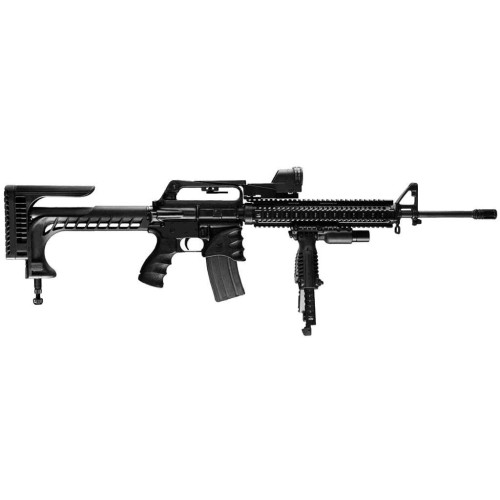 Приклад FAB Defense SSR-25 с регулируемой щекой и затыльником для AR15 фото 4