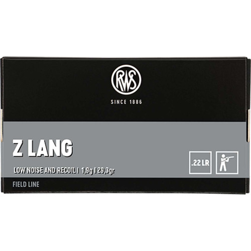 Патрон RWS Z Long кал. 22 LR, масса 1.9 г/29.3 гран фото 2