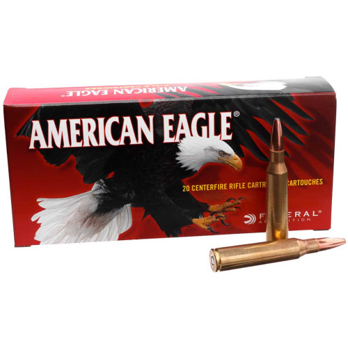 Патрон Federal American Eagle кал. 338 Lapua Magnum куля JSP, маса 16.2 гр/250 гран фото