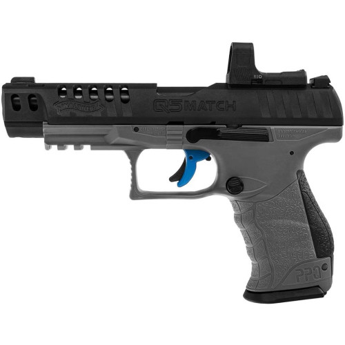 Пневматический пистолет Umarex Walther Q5 Match Combo 5" Set Blowback (5.8421-1) фото