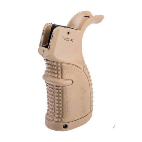 Пистолетная рукоятка FAB Defense AGR-43 для AR-15/M4/M16 (полимер) FDE фото 6