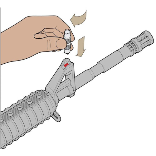 Ключ Real Avid AR-15 Front Sight Adjuster Tool фото 3