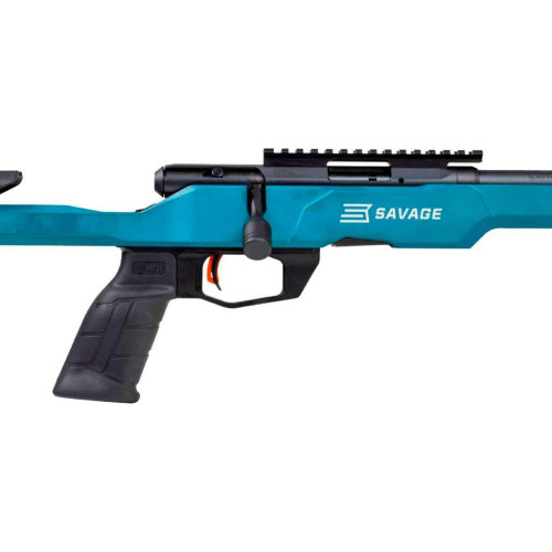 Винтовка малокалиберная Savage B22 Precision Titanium Blue 18" кал. 22 LR фото 4