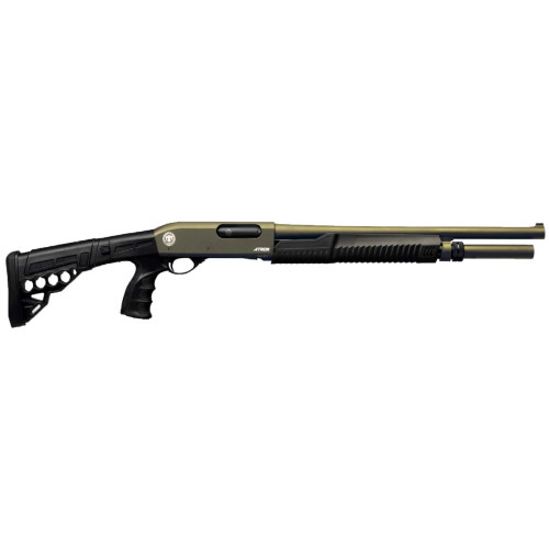 Рушниця Huglu ATROX Basic Telescopic stock Khaki кал. 12/76 (ствол - 51 см) фото