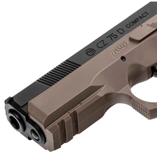 Страйкбольний пістолет ASG CZ 75D Compact - Spring кал. 6 мм (18603) фото 3