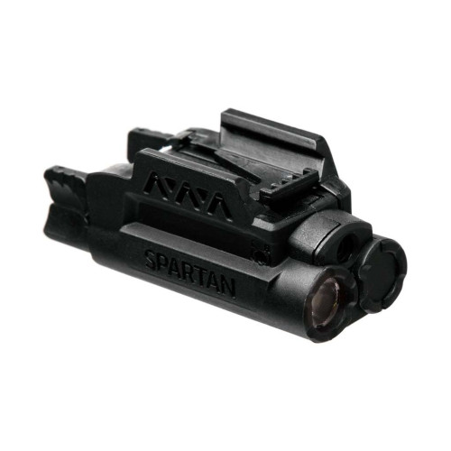 Лазерный целеуказатель+фонарь LaserMax Spartan Combo (красный) фото