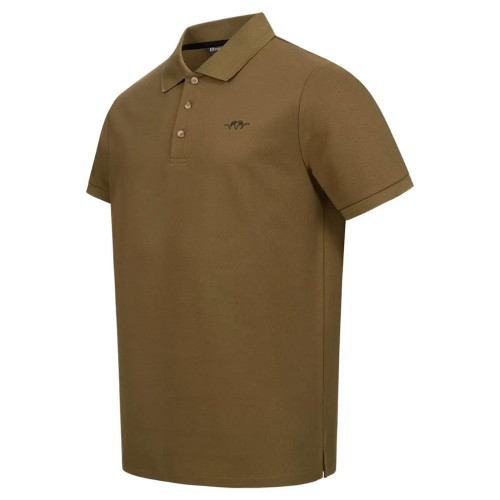 Тениска поло Blaser Active Outfits Solid Polo Shirt (L, Оливковый) фото 2