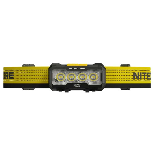 Ліхтар налобний Nitecore NU27 MCT чорний фото 2