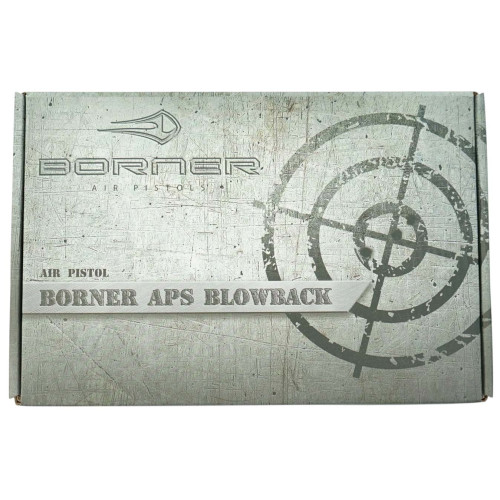 Пневматический пистолет BORNER APS Blowback фото 14