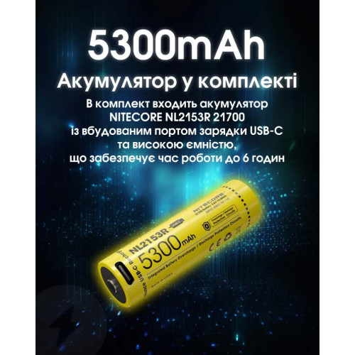Ліхтар підводний Nitecore DL30 фото 11