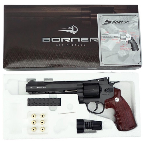 Пневматичний револьвер Borner Super Sport 702 фото 8