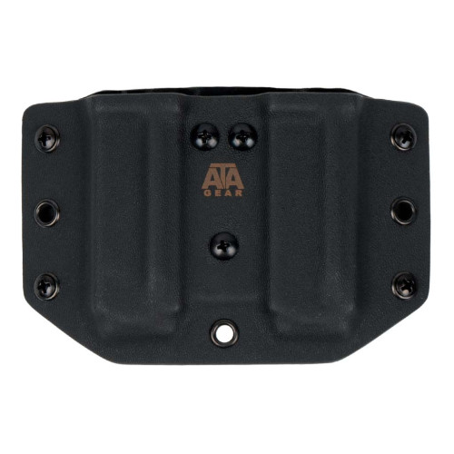 Паучер ATA-Gear Double Pouch ver.1 Black для магазинов ПМ/ПМР/ПМ-Т (правша/левша) фото