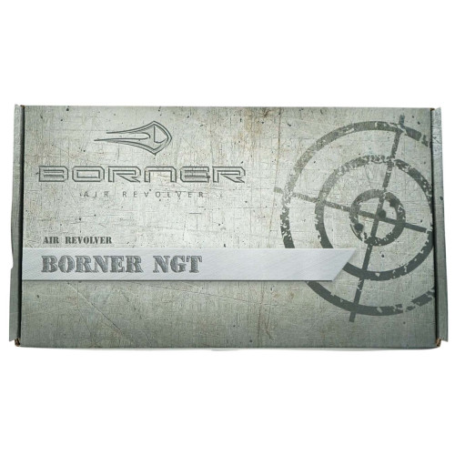 Пневматический револьвер BORNER Наган NGT BB (silver) фото 3
