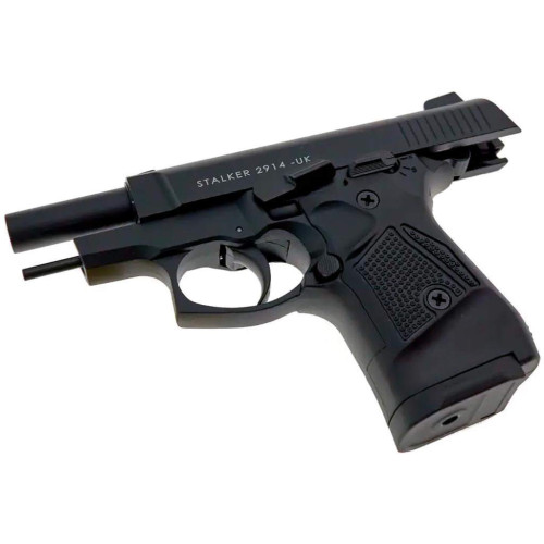 Шумовий пістолет Stalker Mod. 2914-UK Black фото 4