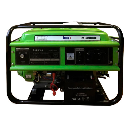 Генератор однофазний бензиновий IMC8000E 8KVA/6.4 кВт, мотор NAVI, AVR фото