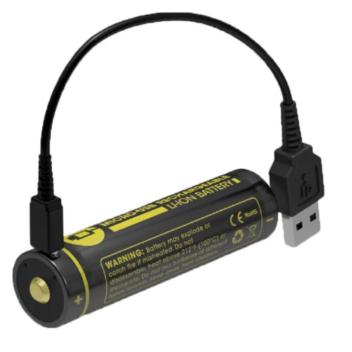 Акумулятор літієвий Nitecore NL1826R Li-Ion 18650 2600 mAh фото 2