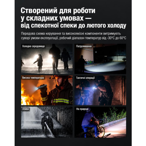 Ручной фонарь Klarus XT11GT Pro 3300 лм/4000 mAh. Black фото 16