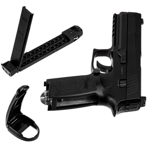 Пневматичний пістолет Sig Sauer P320 Black фото 4