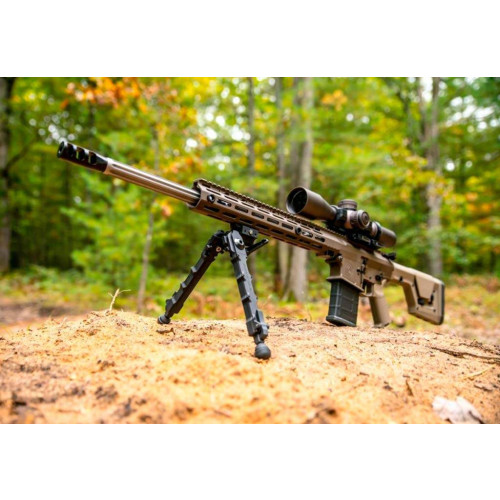 Сошки Buvele V9 на Weaver/Picatinny (высота 18.4 - 22.9 см, шарнирная база) быстросъемные фото 2
