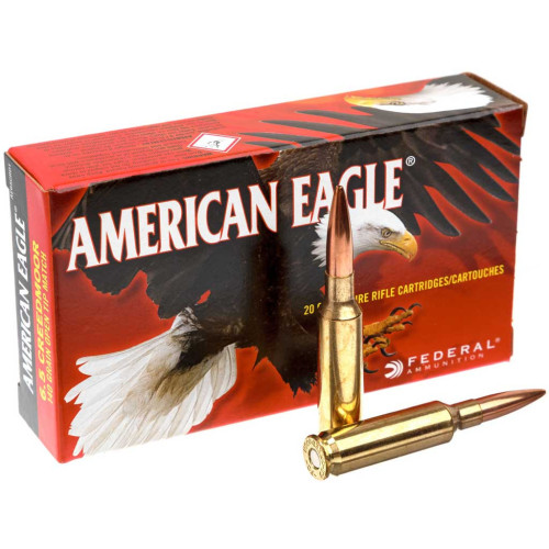 Патрон Federal American Eagle кал. 6,5 Creedmoor куля OTM, маса 9.1 гр/140 гран фото
