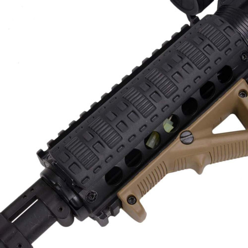 Защитная накладка DLG Tactical (DLG-062) 15 см на планку Picatinny (полимер) черная фото 4