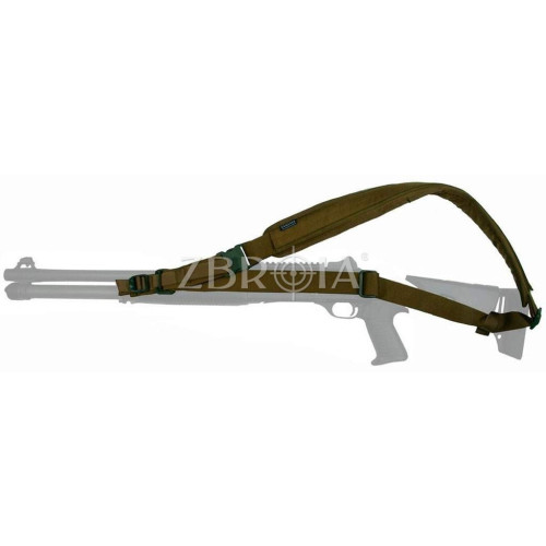 Ремень тактический трехточечный DANAPER Silent Sling Coyote фото 3