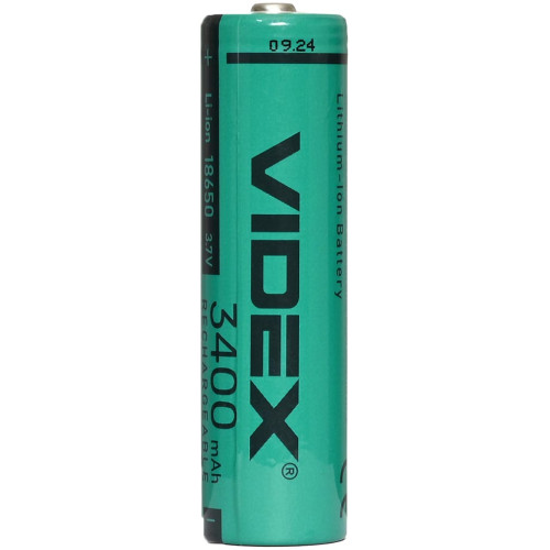 Аккумулятор VIDEX 18650 Li-Ion 3400mAh фото