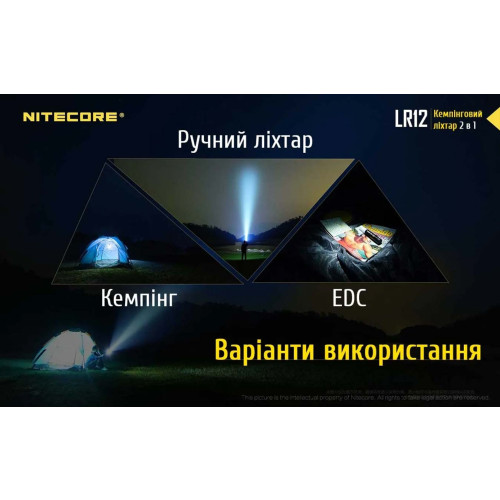 Фонарь Nitecore LR12 фото 13