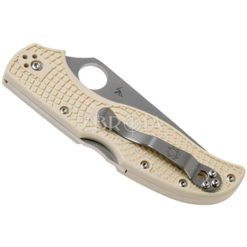Ніж Spyderco Stretch 2 Straight Spine Ivory Sprint Run фото 4