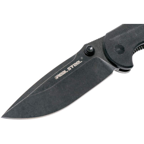 Нож Real Steel H6 Plus Black Stonewashed (7789) фото 3
