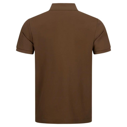 Тениска поло Blaser Active Outfits Solid Polo Shirt (2XL, Коричневый) фото 4