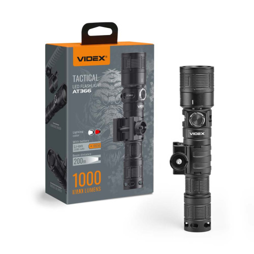 Тактический светодиодный фонарь VIDEX VLF-AT366 фото 2