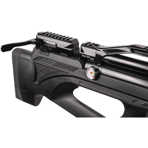 Пневматична гвинтівка (PCP) Aselkon MX10-S Black (кал. 4,5 мм) фото 6