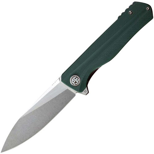 Нож Petrified Fish Forward Green G10, Stonewashed (PF818GRW) фото