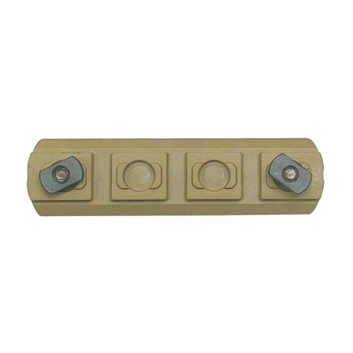 Планка DLG Tactical (DLG-111) для M-LOK, профиль Picatinny/Weaver (7 слотов) койот фото 2