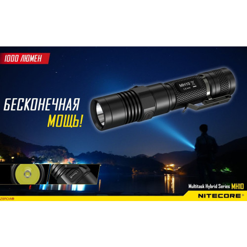 Фонарь Nitecore MH10 фото 2