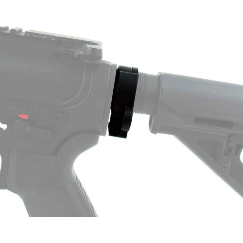 База RocK із двома петлями під антабки на ресивер AR-15 (профіль Mil-Spec) фото 4