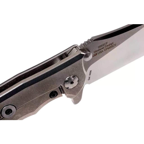 Нож Zero Tolerance 0562CF Hinderer Slicer Carbon Fiber фото 6