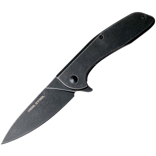 Нож Real Steel E571 Black Stonewashed (7132) фото