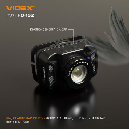 Налобный светодиодный фонарь VIDEX VLF-H045Z фото 4