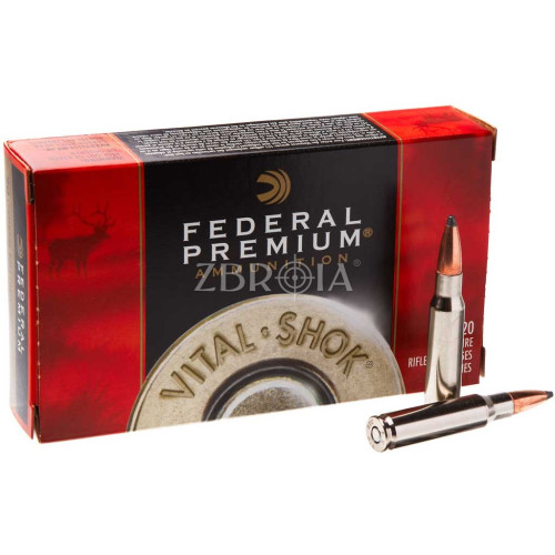 Патрон Federal Vital-Shok кал. 308 Win куля Nosler Partition, маса 11.66 гр/180 гран фото
