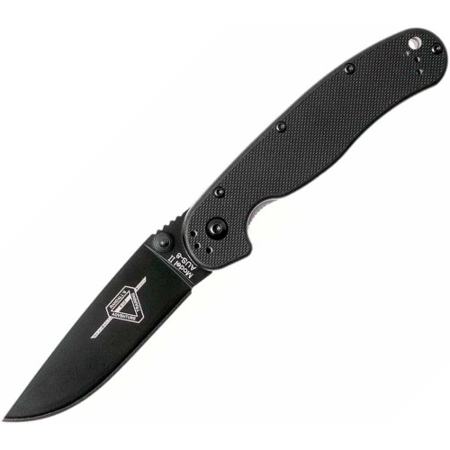 Нож Ontario RAT-2 BP Folder Black Handle (8861) фото