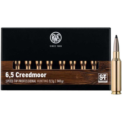 Патрон RWS кал. 6,5 Creedmoor пуля Speed Tip Pro, масса 9.1 гр/140 гран фото