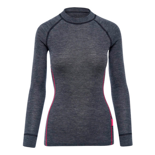 Термосвітер Thermowave Merino Warm Active (Розмір M, Жіночий, Сірий) фото