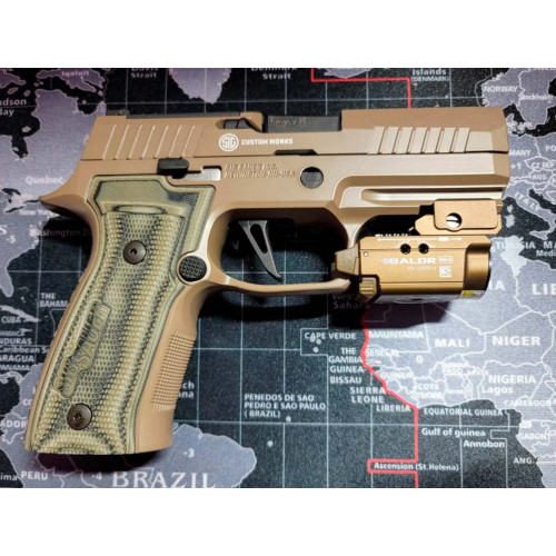 Фонарь Olight Baldr Mini green laser. Цвет - desert tan фото 15